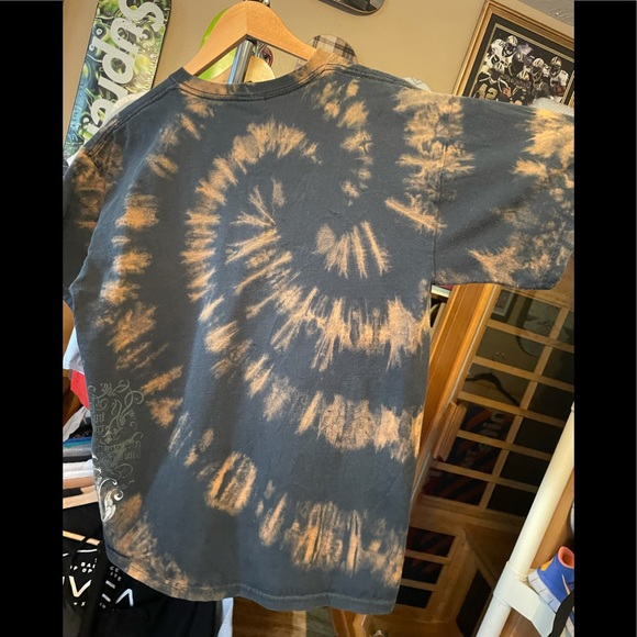 Custom one of one Celtic shield custom spiral shirt tie-dye one of one - Picture 6 of 8